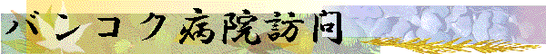 バンコク病院訪問